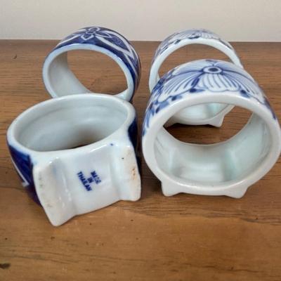 LOT 100: Vintage Old Willow Plate, England, 2-Hand Painted Lusterware Plates, Toyo Hand Painted Dresser Box &Bowl, Porcelain Trinket...