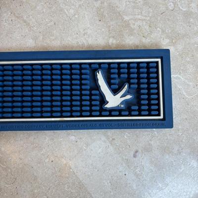 LOT 101: Bar Set-Up Essentials: Osterizer 14speed Blender, Bar Foot Rail Brackets, GreyGoose Spill Mat Runner, Lionstone Whiskey...