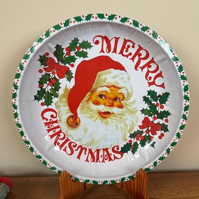 LOT 102: Holiday Decor: Glazed Snowman & Bowl, Lenox Rustic Berry Plate, Roman Inc. Artisan Angel Ornament, Pfaltzgraff & More