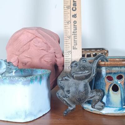 LOT 110: Collection of Pottery Art