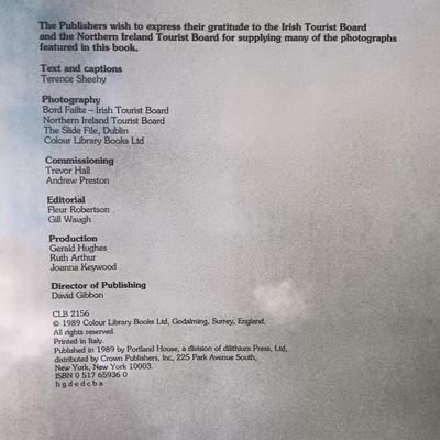 LOT 111: Vintage Glass Crucifix Candlestick Holder, Books on Scotland and Ireland & More