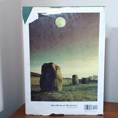 LOT 111: Vintage Glass Crucifix Candlestick Holder, Books on Scotland and Ireland & More