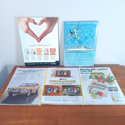 LOT 112: Collection of Vintage National Geographic Magazines and Books on the American Wilderness