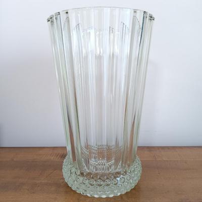 LOT 118: Lustreware Tulip Bowl, Fluted Hobnail Vase, Argentosc Swarovski Crystal Floral Picture Frame & More