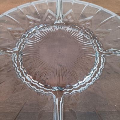 LOT 118: Lustreware Tulip Bowl, Fluted Hobnail Vase, Argentosc Swarovski Crystal Floral Picture Frame & More