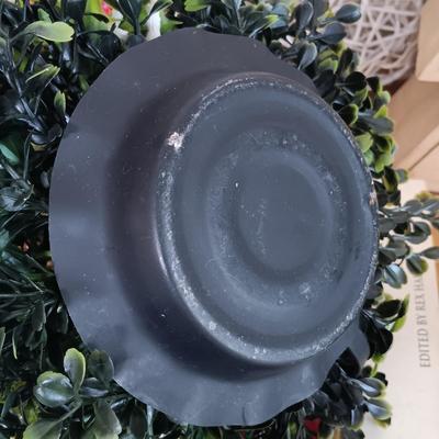 LOT 120: Dancing Santa, Small Light-Up Bear, Dept 55 Dicken's Village Mill & More