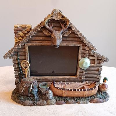 LOT 126: Brass Door Knocker, Tile and Wood Key Holder, Glass Art Bottle & More