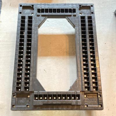 LOT 139: Rolling Dolly Cart with Storage Containers, Bags, Collapsible Crates and More