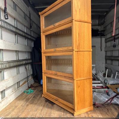 Oak Barrister’s bookcase
