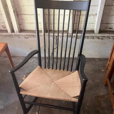 Hans Wagner J16 Rocker  Perfect Rush Rope Seat