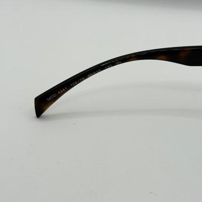 LOT 43F: Versace Dark Brown Havanna Style Sunglasses w/ Box & Case