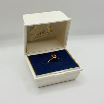 LOT 47J: Vintage 14kt Gold Ring Size 5.5 (2.26g)