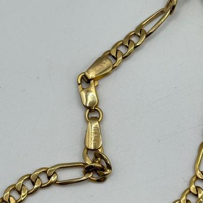 LOT 48J: Italian 14kt Gold Bracelets (7.29g)