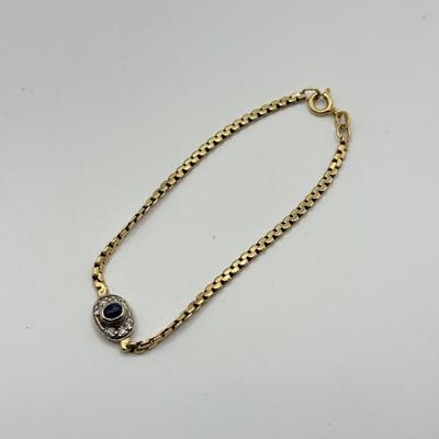 LOT 48J: Italian 14kt Gold Bracelets (7.29g)