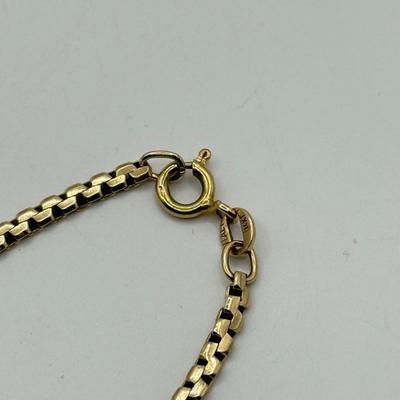 LOT 48J: Italian 14kt Gold Bracelets (7.29g)