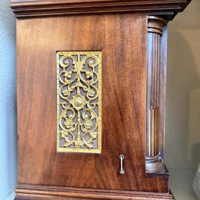 LOT 51F: Early 20th Century Chime Bracket Clock for Repair (17")