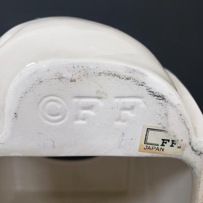 LOT 61MB: Vintage Fitz & Floyd Ceramic Sneezing Man Tissue Box Cover