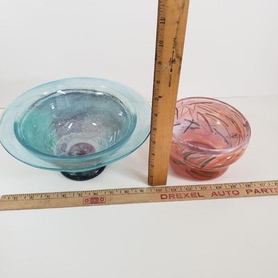 LOT 67MB: Kosta Boda & Signed Art Glass Bowls