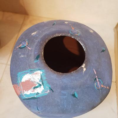 LOT 74MB: Collection of Ceramic Art Pottery Vessels-One Signed Laura Ross