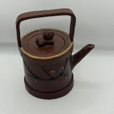 LOT 141F: Three Yixing Clay Teapots