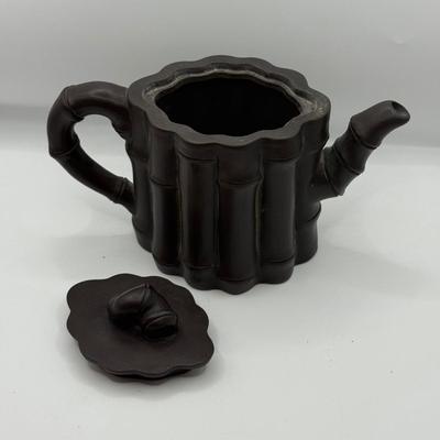 LOT 141F: Three Yixing Clay Teapots