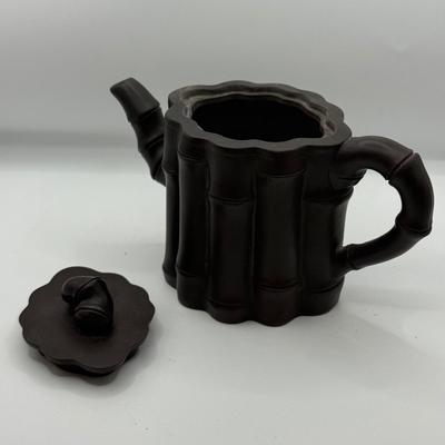 LOT 141F: Three Yixing Clay Teapots