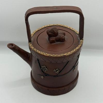 LOT 141F: Three Yixing Clay Teapots