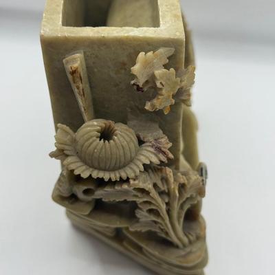 LOT 143F: Hand Carved Chinese Soapstone Sculpture