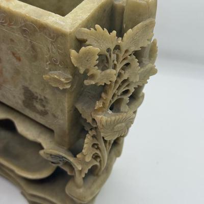 LOT 143F: Hand Carved Chinese Soapstone Sculpture