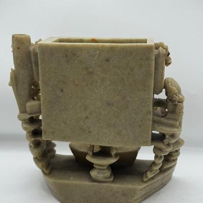 LOT 143F: Hand Carved Chinese Soapstone Sculpture