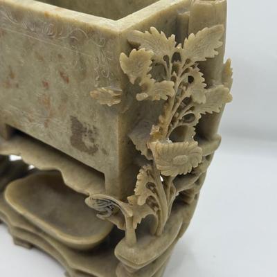 LOT 143F: Hand Carved Chinese Soapstone Sculpture