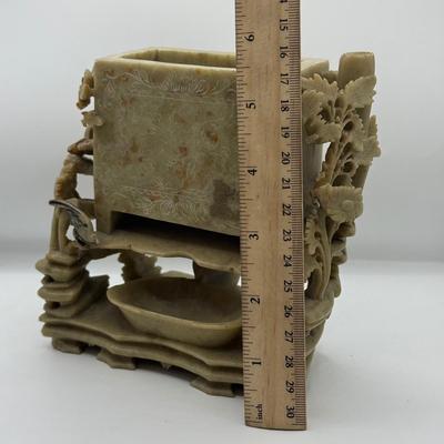 LOT 143F: Hand Carved Chinese Soapstone Sculpture