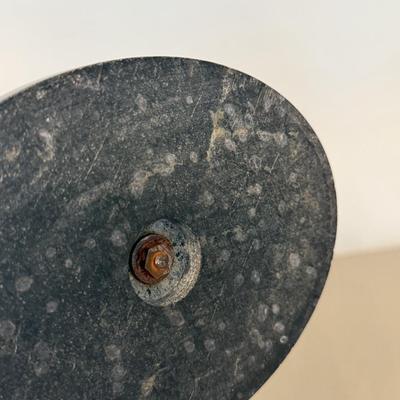 LOT 147F: Marble Woman Statue & Small Porcelain Statue