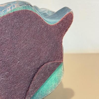 LOT 149F: Austin Productions Inc Mathematician & Scribe Statues w/ Lidded Dish