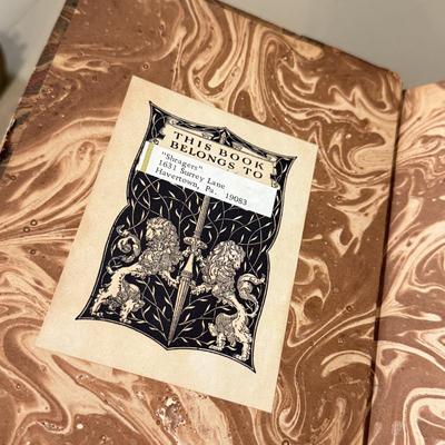 LOT 150F: Antique Books, Brass Buggy Car & More