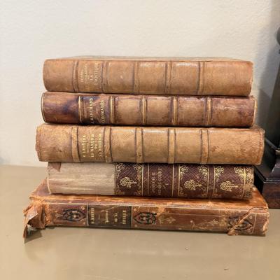LOT 150F: Antique Books, Brass Buggy Car & More