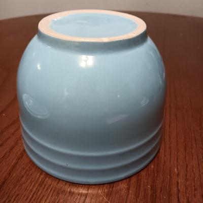 FIESTA? TEAL COLORED BOWL WITH LID