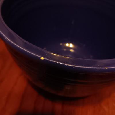 VINTAGE FIESTA 8" BLUE NESTING BOWL