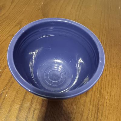 VINTAGE FIESTA 8" BLUE NESTING BOWL