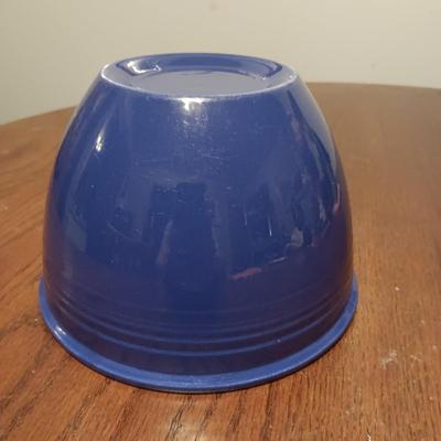 VINTAGE FIESTA 8" BLUE NESTING BOWL