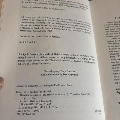 Thomas Roosevelt Book Lot