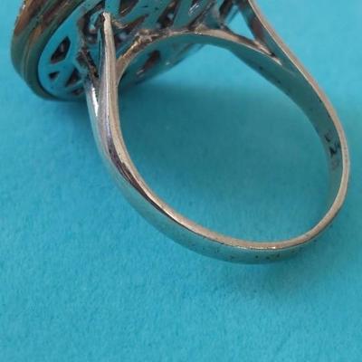 Bohemian style vintage ring size 7