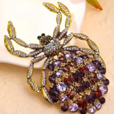 Luxurious Spider Brooch