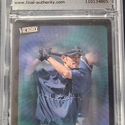 Sale Photo Thumbnail #14: 2003 Upper Deck Victory Mint 9 
(ICHIRO) Finial Authority Silver Label