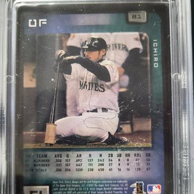 Sale Photo Thumbnail #11: 2003 Upper Deck Victory Mint 9 
(ICHIRO) Finial Authority Silver Label