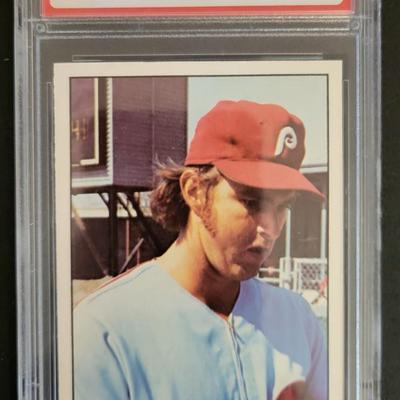 Sale Photo Thumbnail #28: 1975 SSPC Steve Carlton PSA Graded NM 7