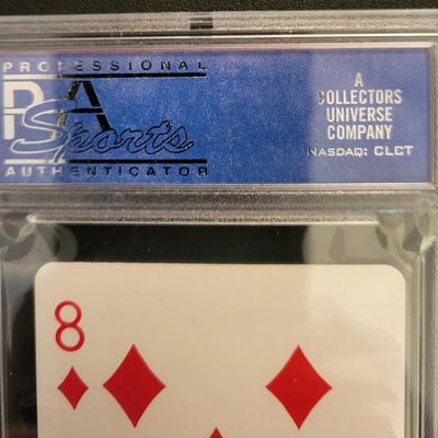 Sale Photo Thumbnail #57: 1978 Sports Deck Division Arnold Palmer Gem MT 10 8 of Diamonds