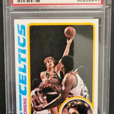 Sale Photo Thumbnail #74: 1978 Topps Dave Cowens PSA Grade NM-MT 8