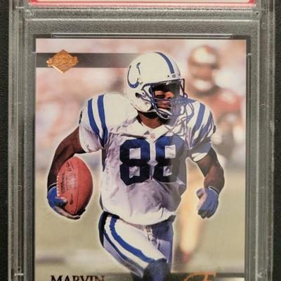 Sale Photo Thumbnail #87: 2000 Collectors. EDGE Marvin Harrison GEM MT 10 UNCIRCULATED