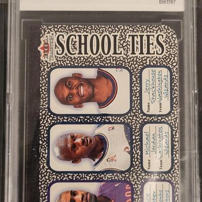 Sale Photo Thumbnail #91: 2002-03 FLEER TRADITION SCHOOL TIES GRADE 10 MINT OR BETTER BCCG